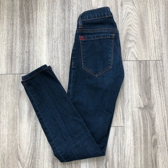 Urban Outfitters Denim - UO BDG midrise grazer dark blue skinny crop jeans